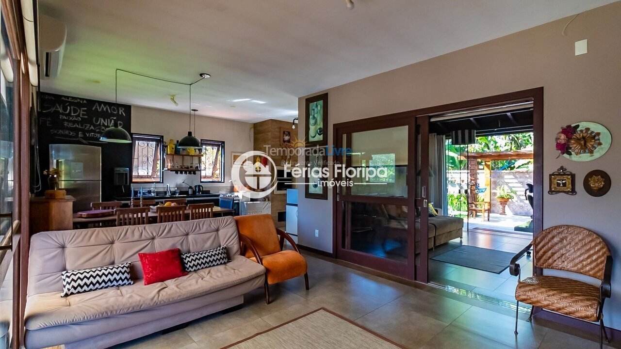 House for vacation rental in Florianopolis (Campeche)