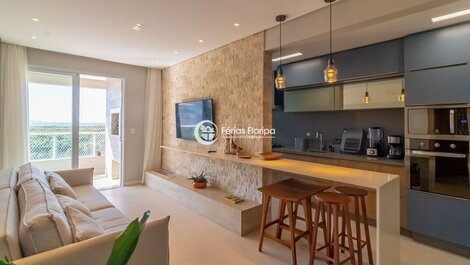 Lindo Apto com Vista Mar Exclusiva no Condomínio Thai Beach