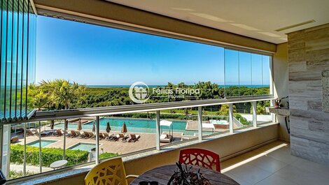 Lindo Apto com Vista Mar Exclusiva no Condomínio Thai Beach