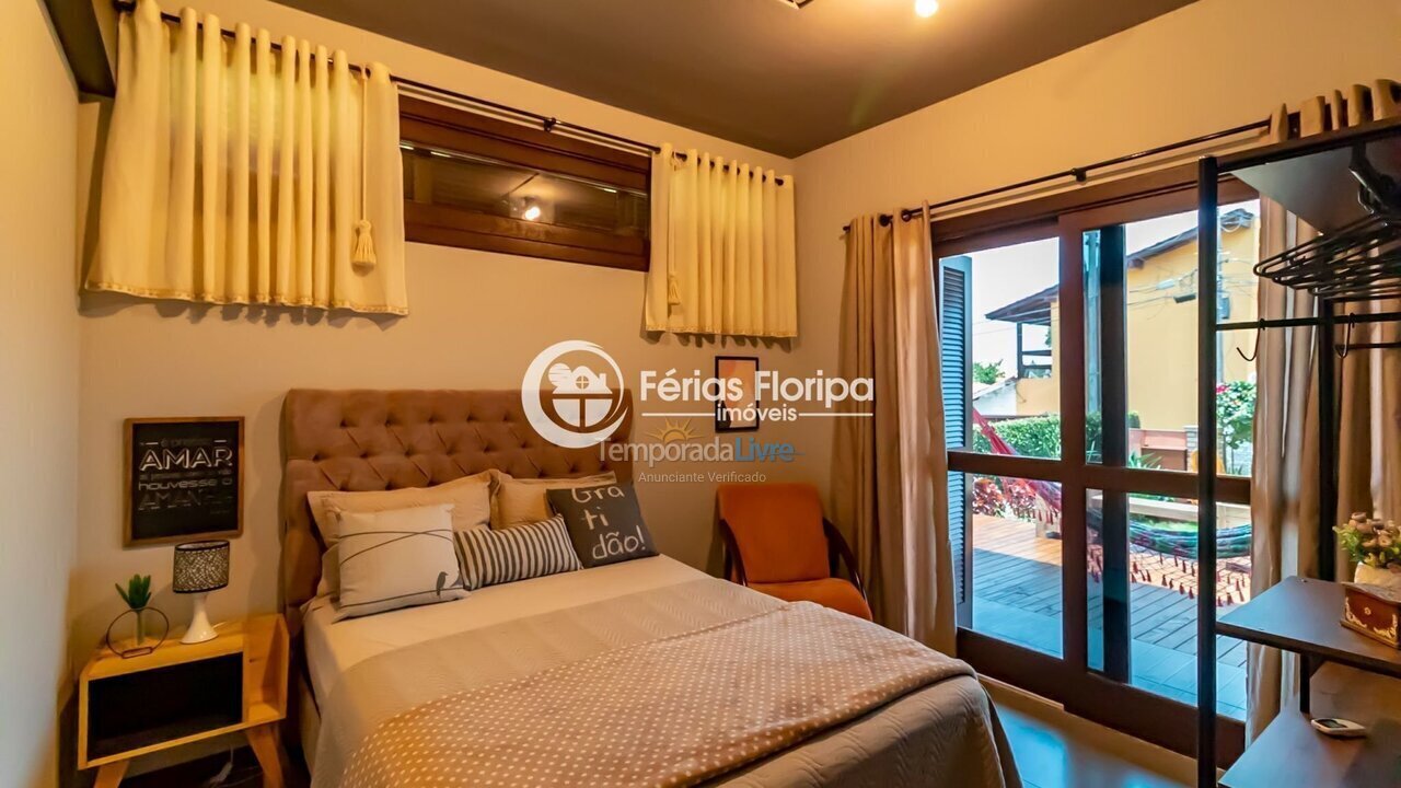 House for vacation rental in Florianopolis (Campeche)