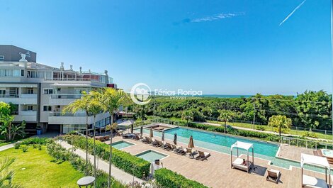 Lindo Apto com Vista Mar Exclusiva no Condomínio Thai Beach