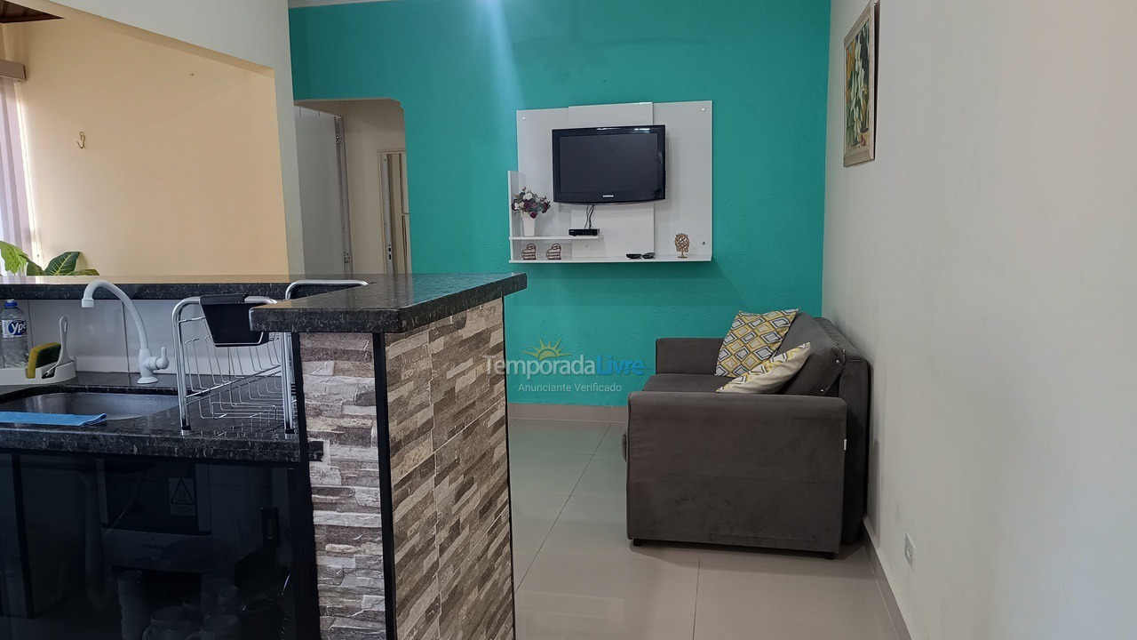 Apartamento para aluguel de temporada em Itanhaém (Cibratel I)