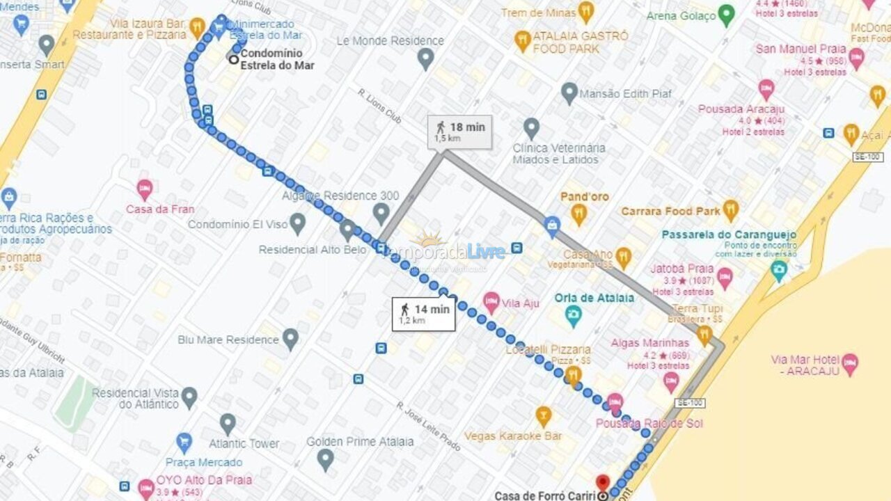 Apartamento para alquiler de vacaciones em Aracaju (Atalaia)