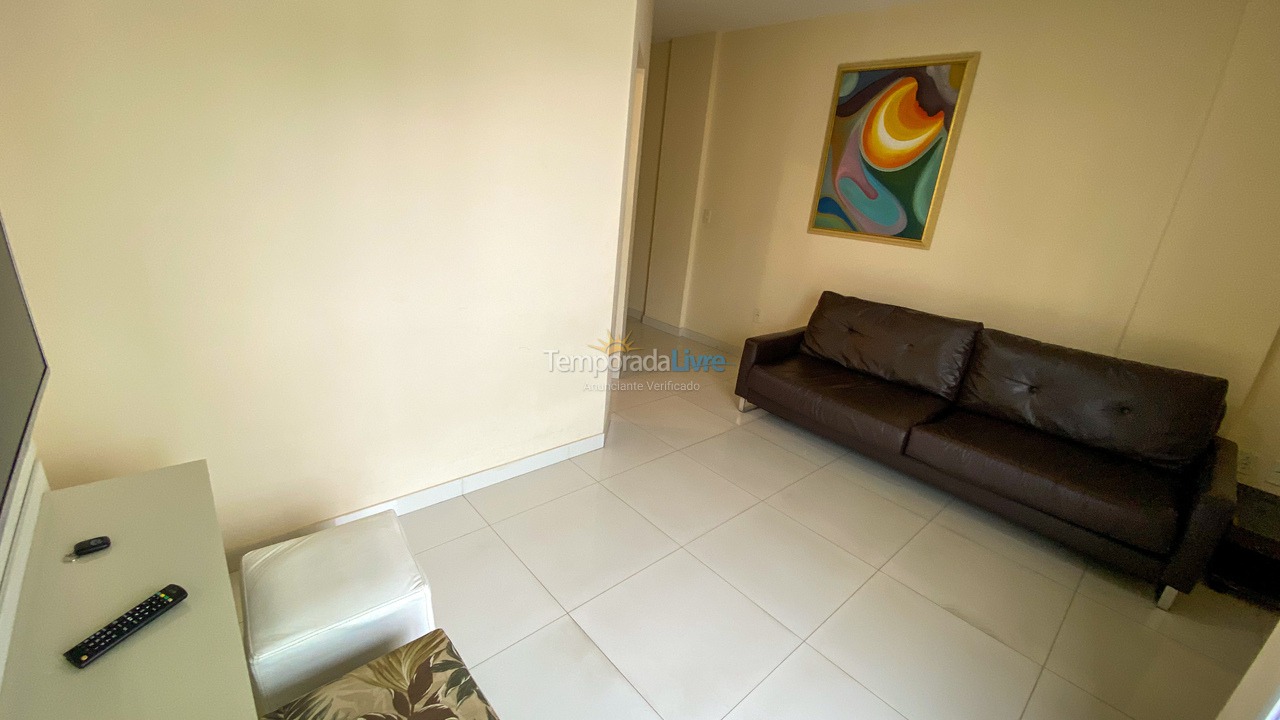 Apartment for vacation rental in Guarapari (Praia do Morro)