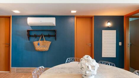 Flat beira-mar no Polinésia | Muro Alto - PE