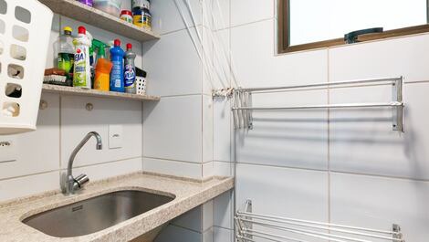 Flat beira-mar no Polinésia | Muro Alto - PE