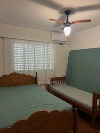 Great fit 1 suite plus 1 bedroom with AC, 1 bedroom with fan