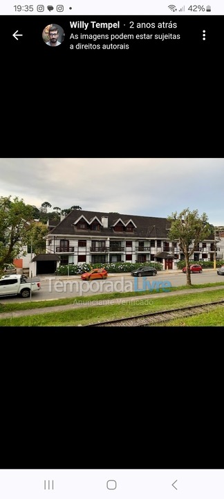 Apartment for vacation rental in Campos do Jordão (Jaguaribe)