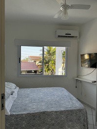 Casa de praia quadra do mar com piscina, ar condicionado, TVs e WI FI