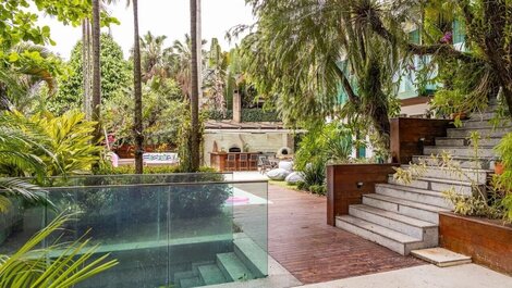 LB - RJ164 Casa Espetacular no Itanhangá Aluguel de Temporada