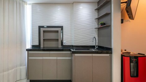 Hermoso apartamento con Vista al Mar para hasta 9 personas en Bombinhas SC