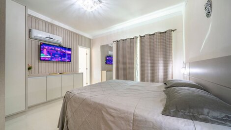 Hermoso apartamento con Vista al Mar para hasta 9 personas en Bombinhas SC