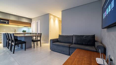 255 - Cobertura com 03 suítes e Piscina Bombas