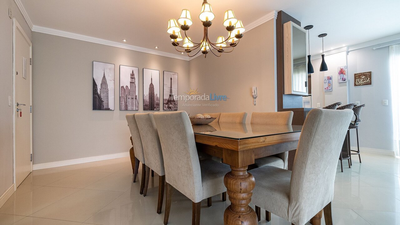 Apartment for vacation rental in Bombinhas (Praia de Bombas)