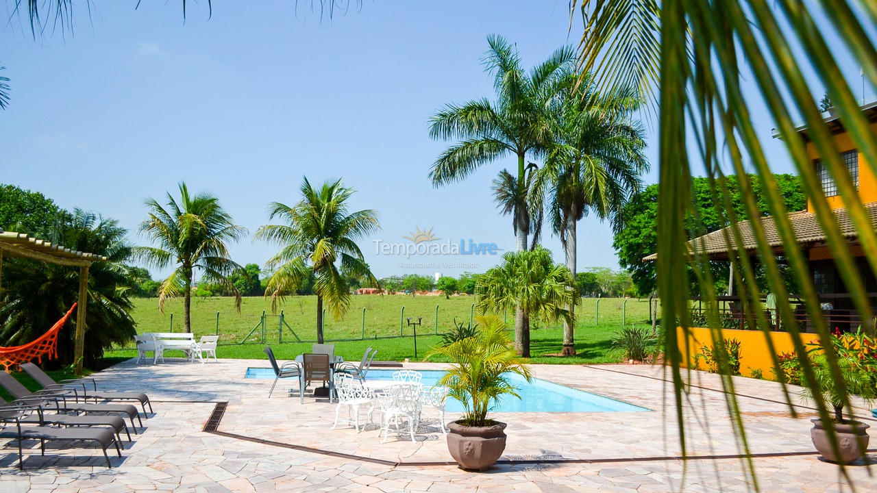 Casa para alquiler de vacaciones em Olímpia (Thermas Dos Laranjais)