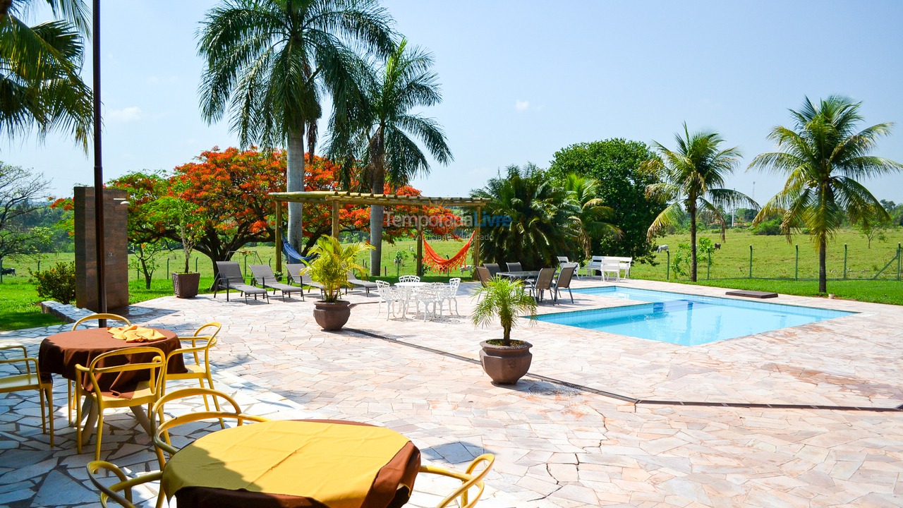 Casa para alquiler de vacaciones em Olímpia (Thermas Dos Laranjais)