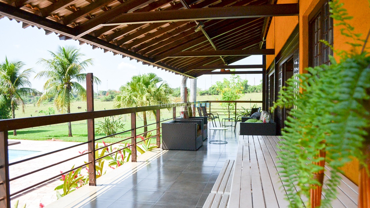 Casa para alquiler de vacaciones em Olímpia (Thermas Dos Laranjais)