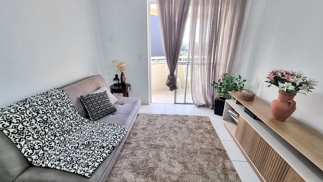 Sala de estar do apartamento