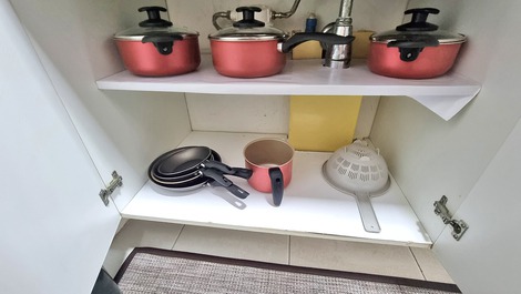 Utensílios da cozinha