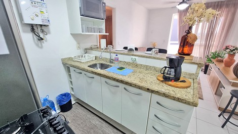 Cozinha do apartamento