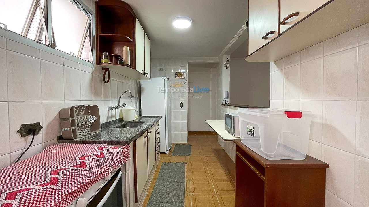 Apartment for vacation rental in Guarujá (Enseada)