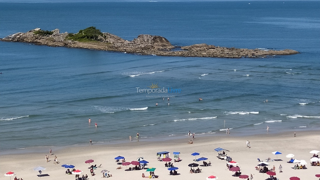 Apartment for vacation rental in Guarujá (Pitangueiras)