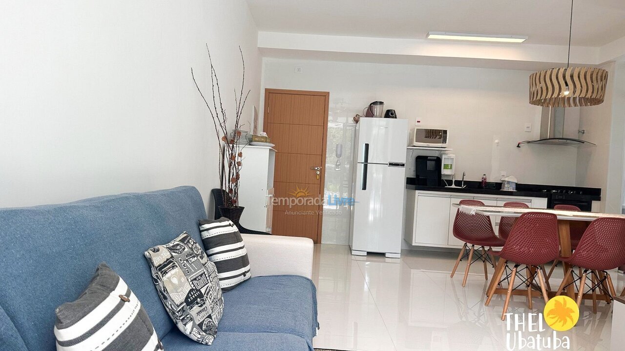 Apartment for vacation rental in Ubatuba (Toninhas)