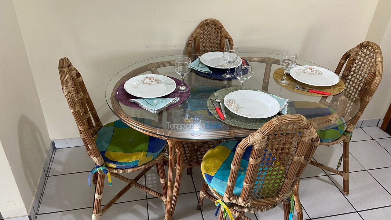 Apartment for vacation rental in Caraguatatuba (Martim de Sá)