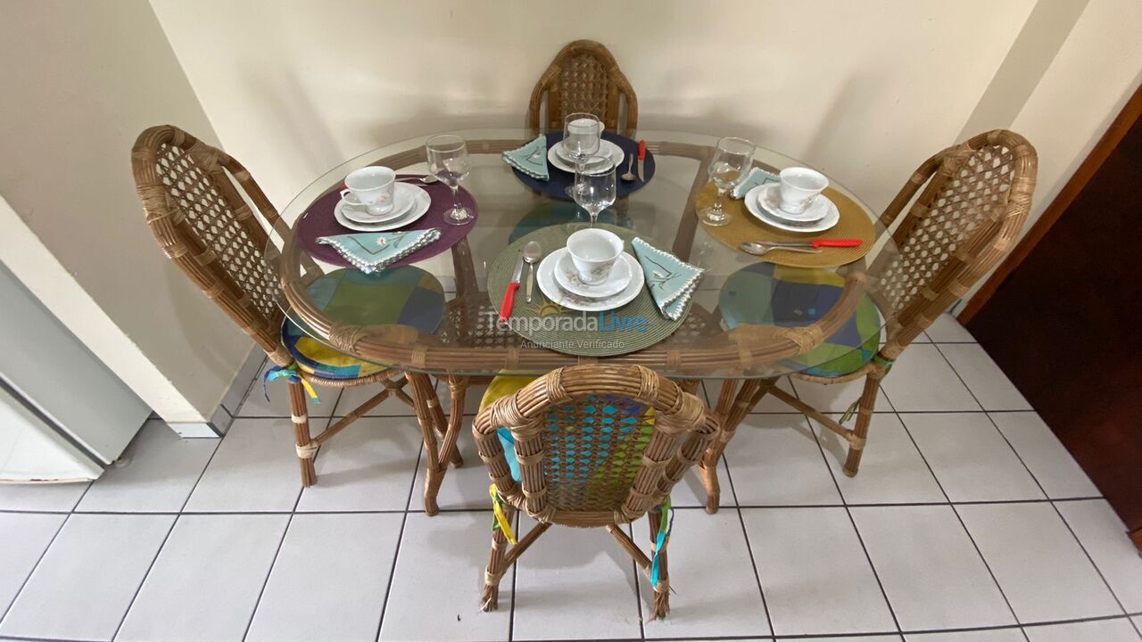 Apartment for vacation rental in Caraguatatuba (Martim de Sá)