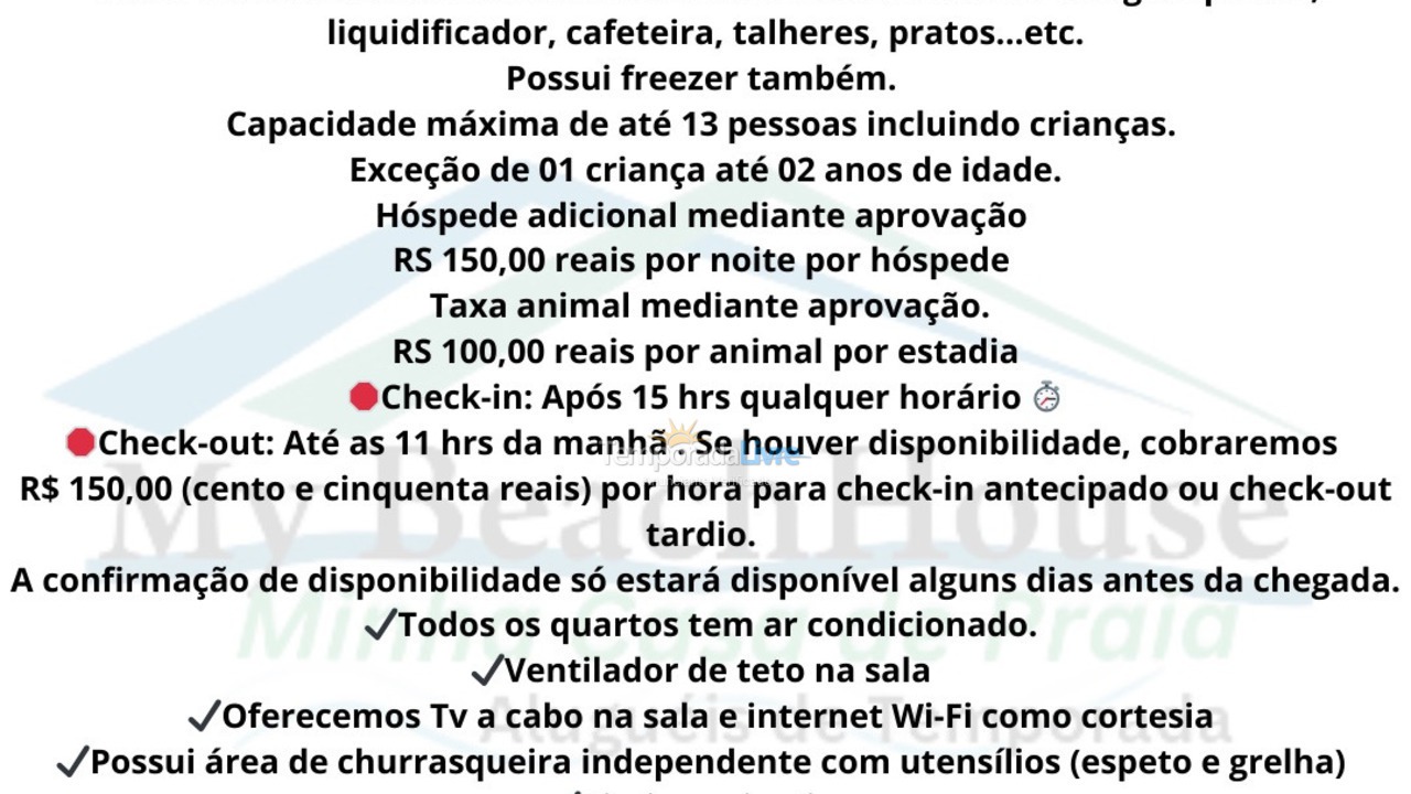 House for vacation rental in São Francisco do Sul (Enseada)