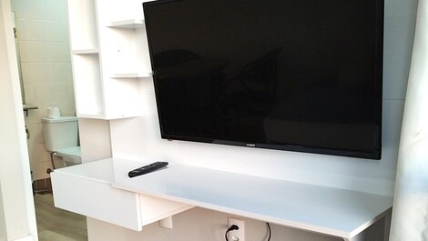 Apto de 1 dorm, Vista Mar pé na areia, piscina no condomínio🌅🏖️