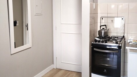 Apto de 1 dorm, Vista Mar pé na areia, piscina no condomínio🌅🏖️