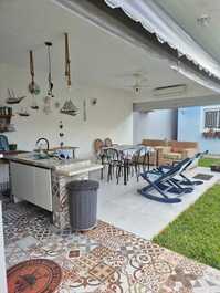 Cantão do Indaiá Casa Pé na Areia em Bertioga