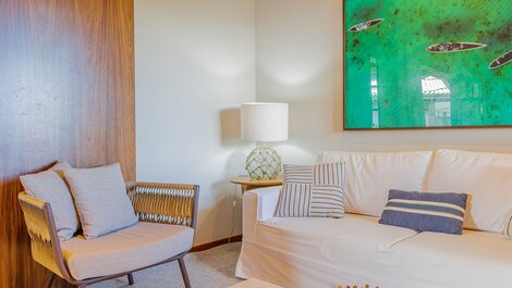 Moderno y acogedor apartamento de 2 habitaciones.