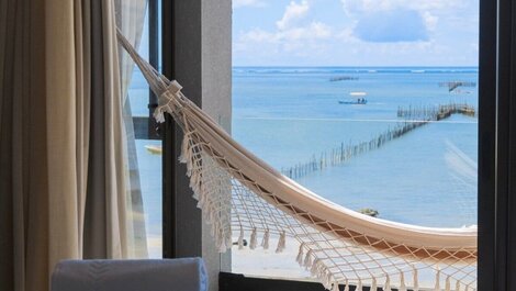 OKA42 - Milagres com piscina e pé na areia