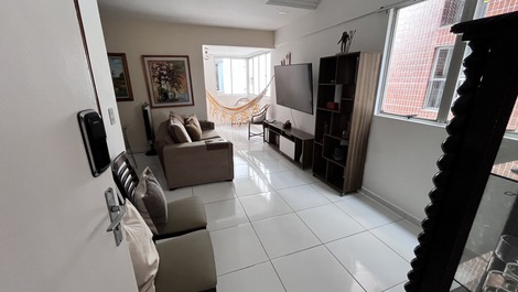 Excellent apartment one block from Ponta Verde beach in Maceió