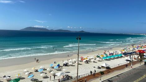 Praia do forte - cabo frio vista da varanda 