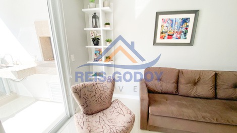 LINDO APARTAMENTO COM ÁREA DE LAZER INCRÍVEL