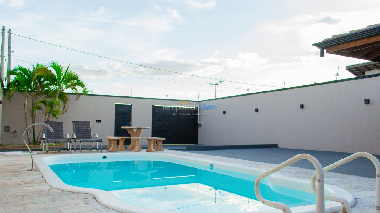 Casa para alquiler de vacaciones em Olímpia (Thermas Dos Laranjais)