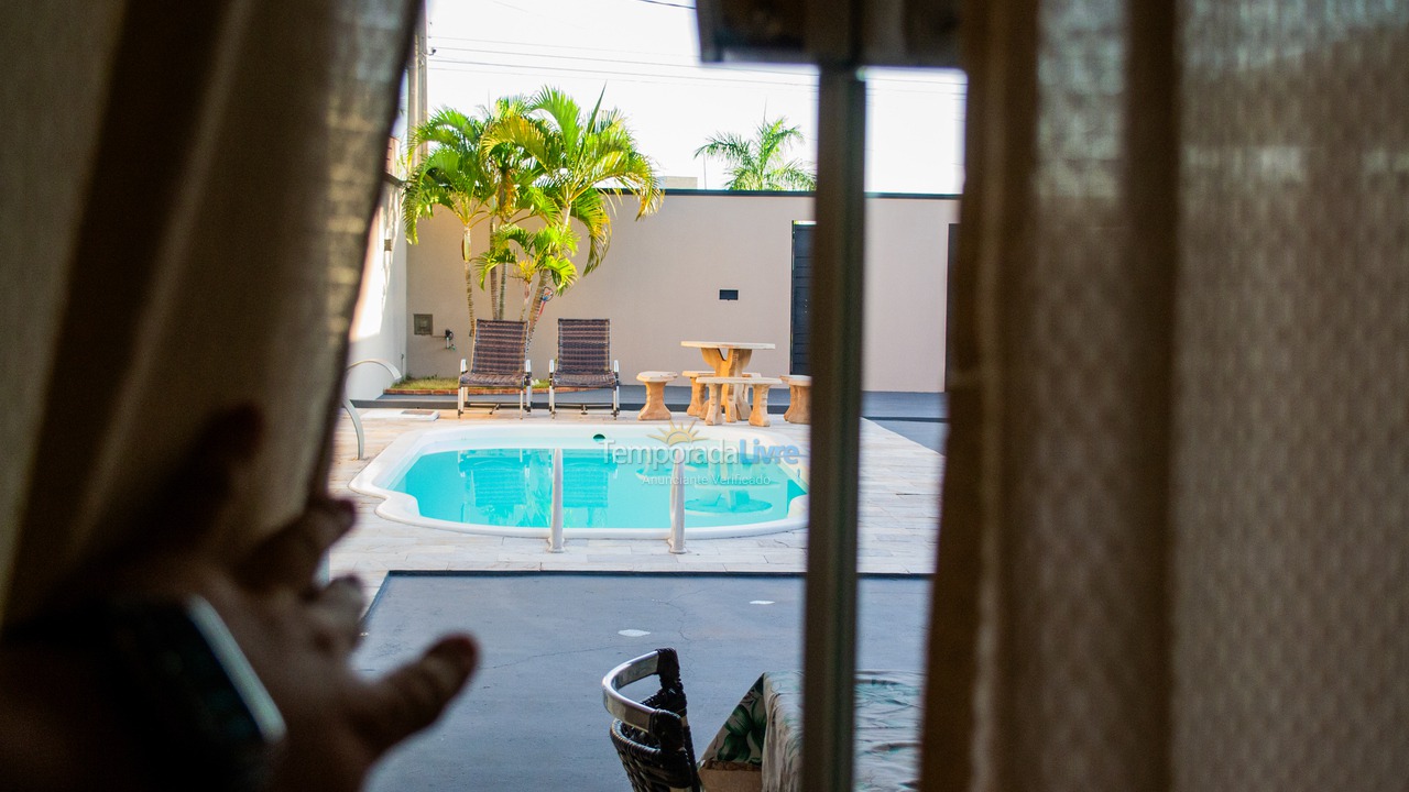 Casa para alquiler de vacaciones em Olímpia (Thermas Dos Laranjais)