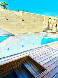 Lindo apartamento de 2 quartos próximo à praia