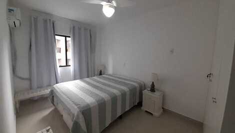 QUADRA MAR, 2 DORMITÓRIOS, 2 AR SPLIT, WIFI, 1 VAGA GARAGEM: