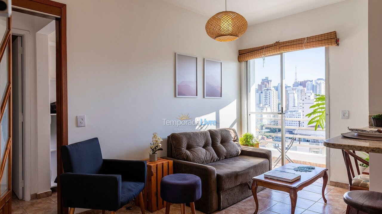 Apartamento para aluguel de temporada em São Paulo (Bela Vista)