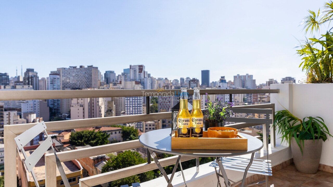 Apartamento para aluguel de temporada em São Paulo (Bela Vista)