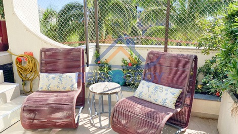 COBERTURA PRÓXIMA A PRAIA JURERE FLORIANOPOLIS - JACUZZI