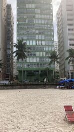 Guarujá - Frente a la playa de Pitangueiras