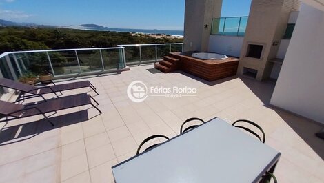 Excelente Cobertura 3 Quartos com Jacuzzi, Vista para o mar