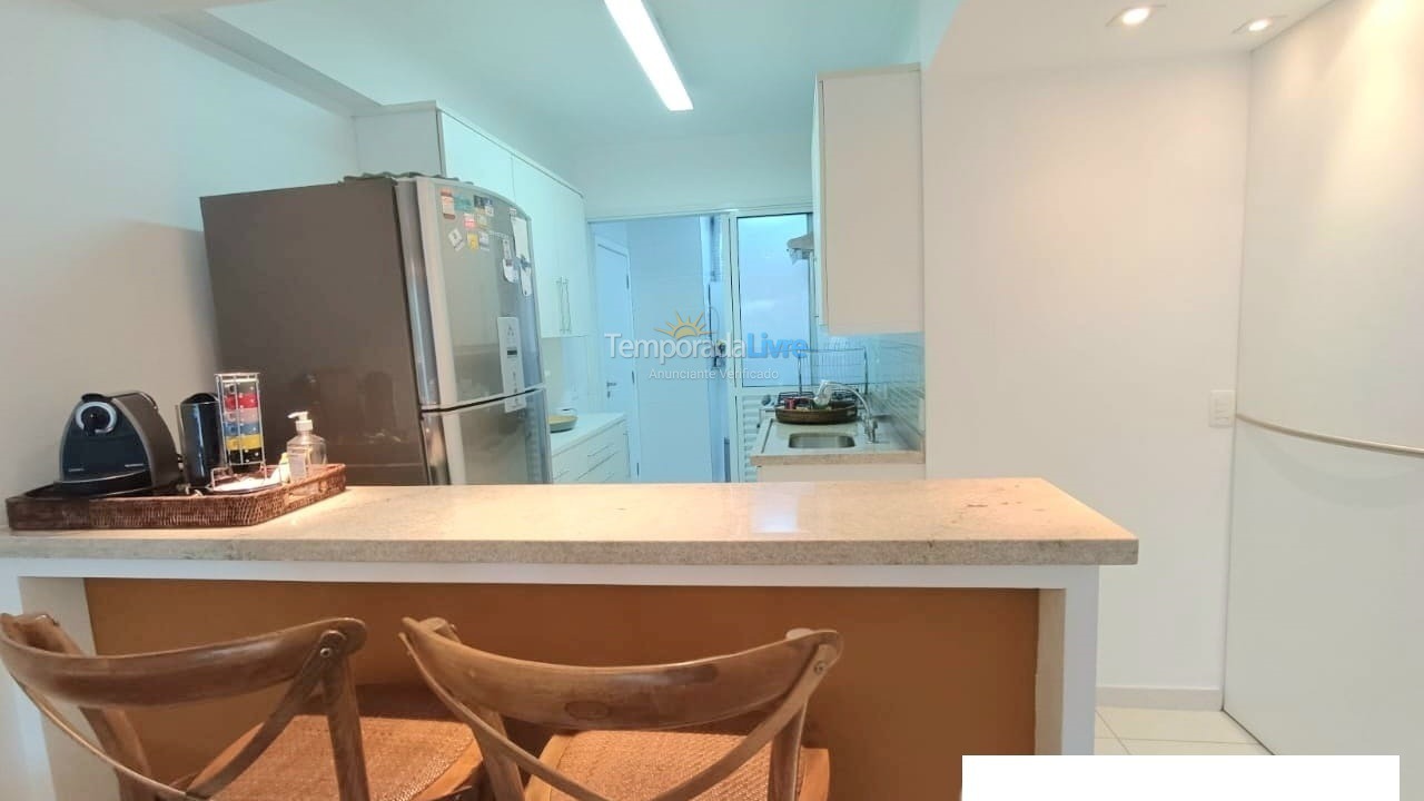 Apartamento para aluguel de temporada em Bertioga (Riviera de São Lourenço)