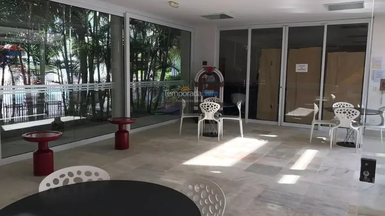 Apartamento para aluguel de temporada em Bertioga (Riviera de São Lourenço)