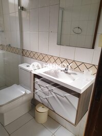 Apto com vista para o mar.